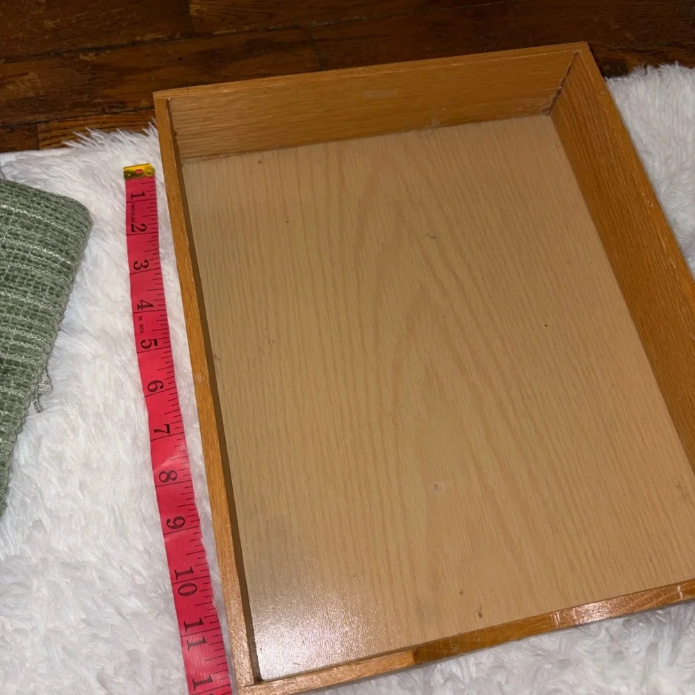 Wooden Bath Tray or document holder
